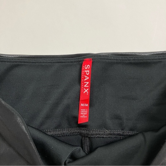 SPANX faux leather moto leggings - Picture 5 of 7